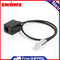 RJ45 8P8C Plug to RJ11 6P4C Socket Converter Ethernet Cable Adapter Headset