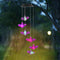 Wind Chimes Solar Lights Hanging Decorative Lamps Halloween Gifts for Home Yard