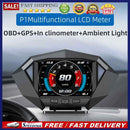 P1 Car HUD Head Up Display Multifunctional On-board Computer Over Speeding Alarm
