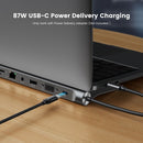 SD Reader 4K HDMI Docking Station USB Type-C Hub Rj45 Ethernet For Laptop PC