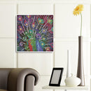 5D Diamond Painting Peacock Partial Special Shape Drill Wall DIY (UP273) Newly