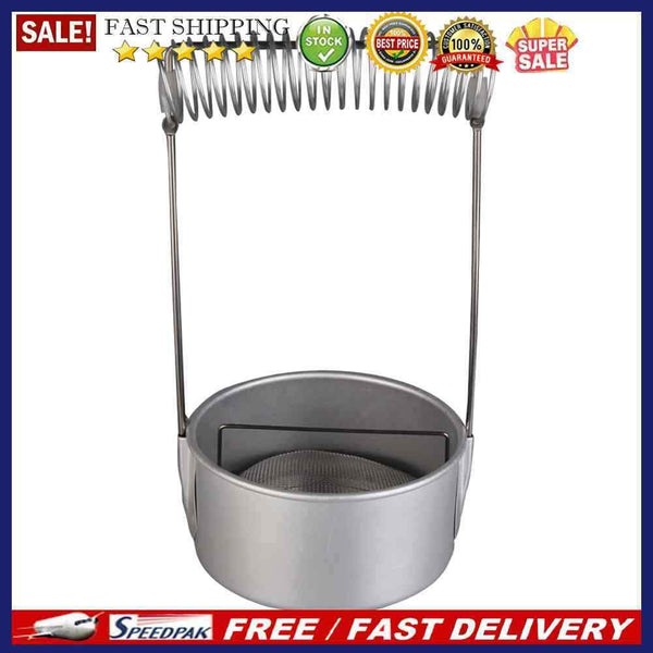 Stainless Steel Paint Brush Washer Cleaner with Screen and Holder Spring