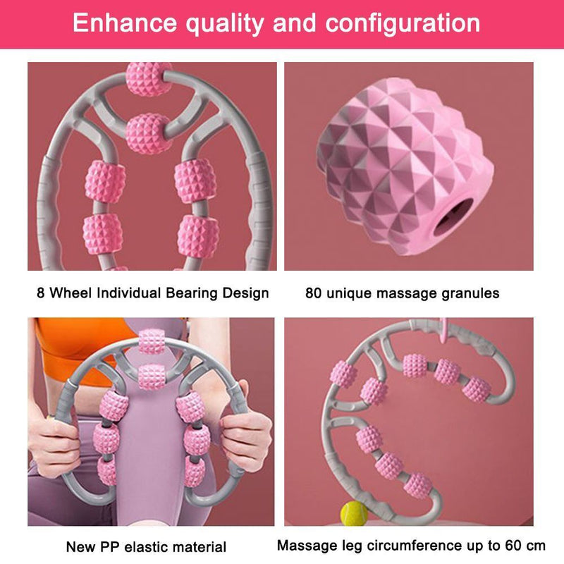 Exercise Training Device Fitness Pilates Massage Roller Yoga Muscle Relaxation