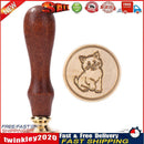 Animal Seal Stamp DIY Scrapbooking Decorative Sealing Wax Stamp (F162 Cat) Newly