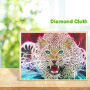 5D DIY Special Shaped Diamond Painting Tiger Cross Stitch Kit Home Bedroom Decor