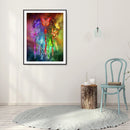 DIY Diamond Painting Butterfly Dream Catcher Full Round Drill Mosaic Art Pict