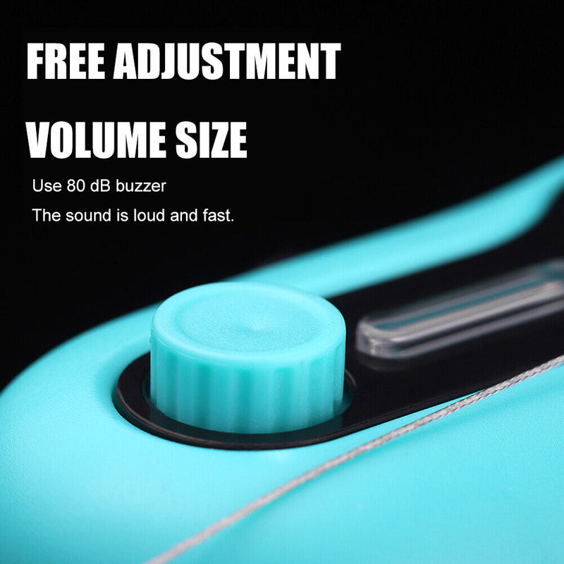 Electronic Buzzer Fishing Bite Alarm Rod Loud LED Light Indicator Fishing Tackle