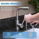 Absorbent Mats Kitchen Faucet Sink Microfiber Splash Guard Supplies Home K1V6