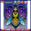 5D DIY Full Round Drill Diamond Painting Purple caring Drawing