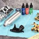 250mL Aluminum Professional Tattoo Bottle Makeup Microblading Sprayer Contain