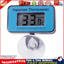 LCD Digital Fish Tank Aquarium Suction Submersible Thermometer Temp Meter Newly