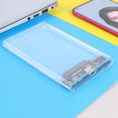 USB 3.1 Type-C Hard Drive Box 2.5"" SATA HDD SSD External Case for Laptop PC