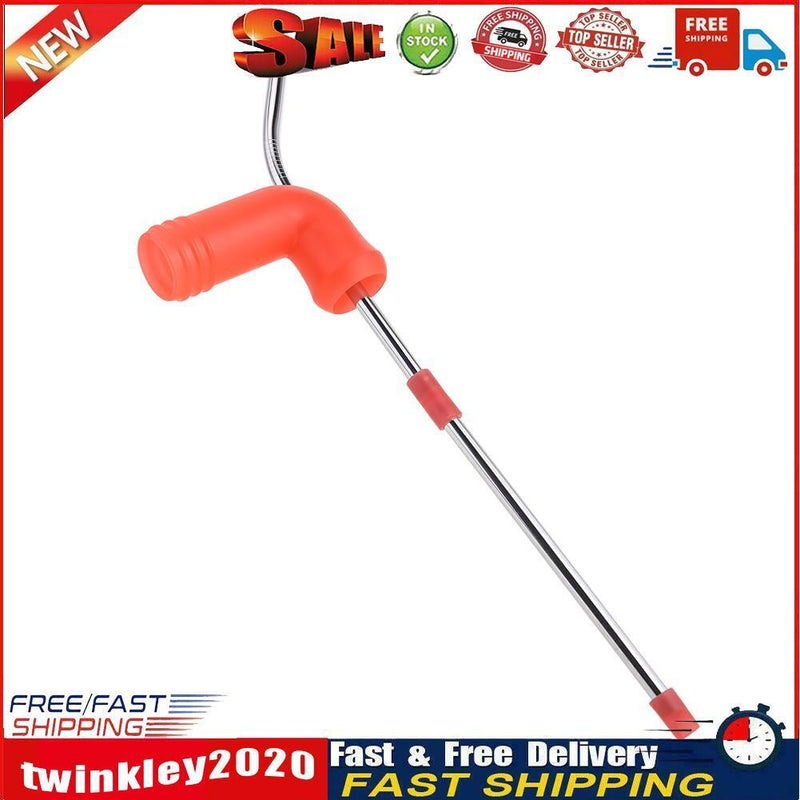 Beer Snorkel Funnel Drink Bong Bucks Hens Straw for Party Bar (A Red) Newly