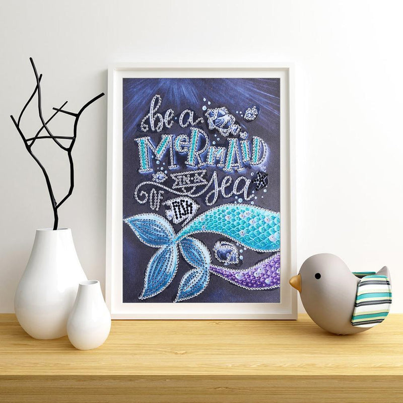 5D DIY Special-shaped Diamond Painting Cross Stitch Embroidery (H097 Fish)