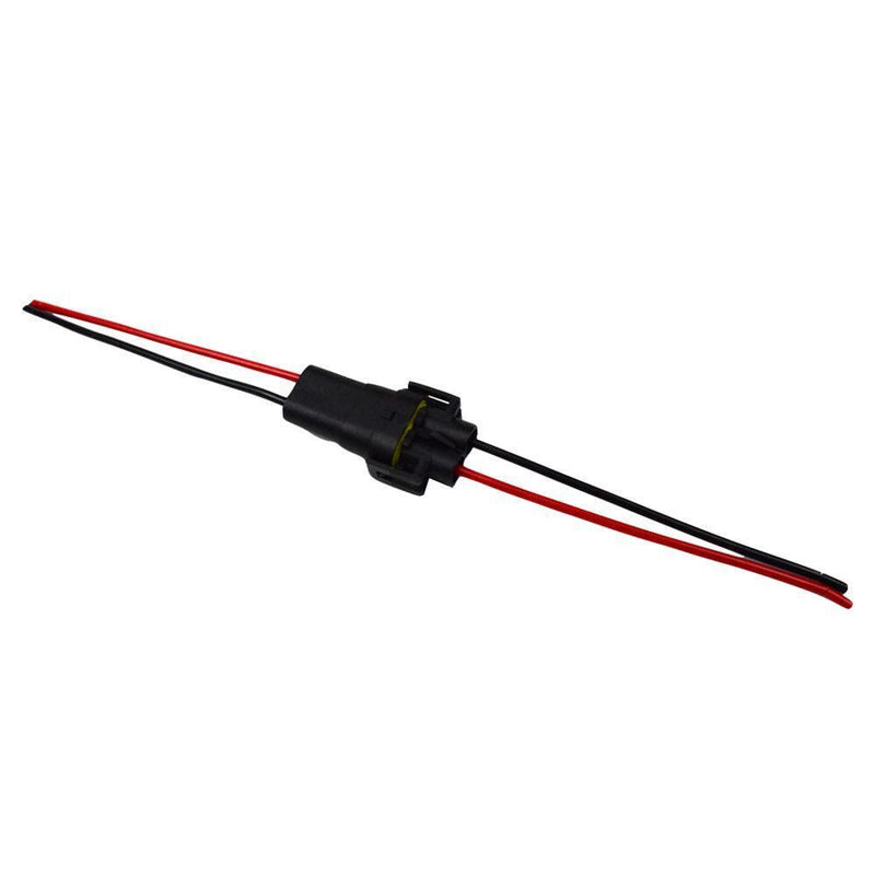 2pcs H8/H9/H11 Bulb Socket Female Adapter Connector for Headlight Fog Lamp