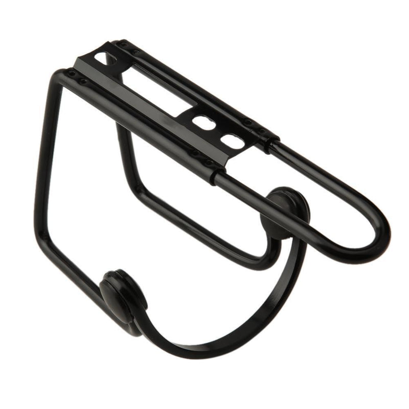 Bicycle Aluminum Kettle Stand Mountain Bike Water Beverage Bracket (Black)