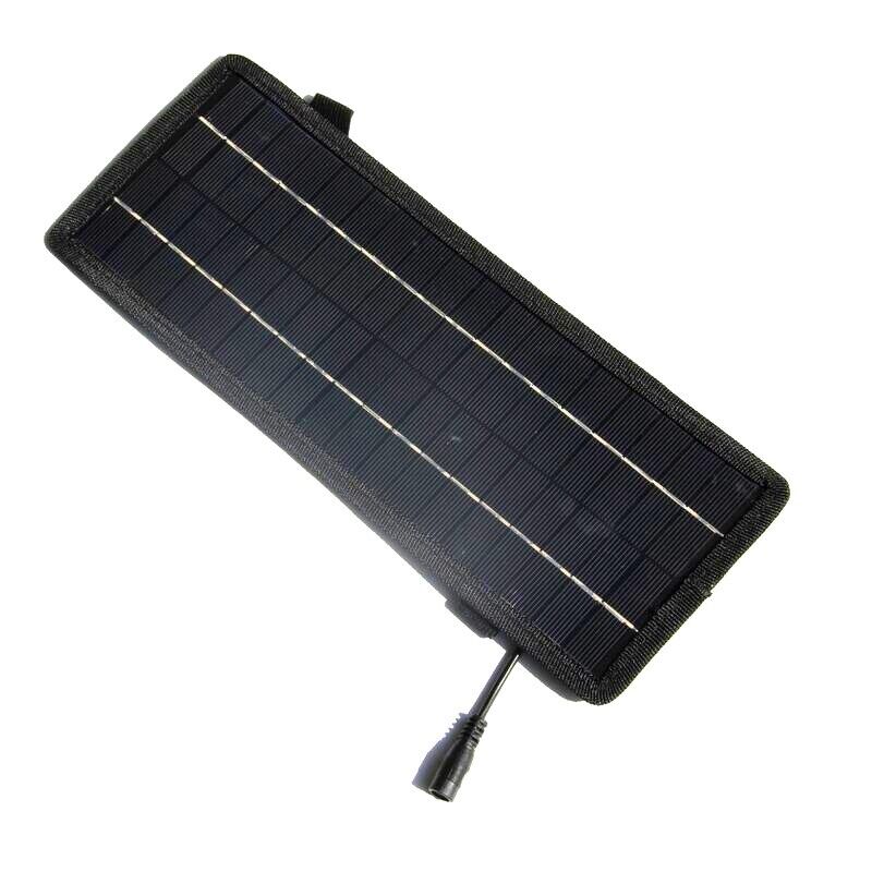 18V 4.5W Portable Solar Panel Charger For 12V Car Boat Motor Battery Charger
