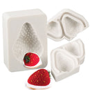 Clay Sugar Craft Strawberry Silicone Mold Baking Tool Cake Mould Cake Decor