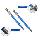 7pcs Electric Cross Non Slip Drill Bits Screwdriver with Strong Magnet