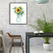 Sunflower DIY Oil Painting By Numbers Kits Acrylic Canvas Wall Art Picture