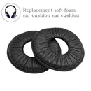 1 Pair Sponge Replacement Ear Pads Cushion for SONY MDR-ZX100 ZX300 (Black)