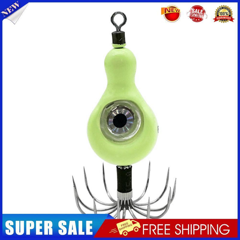 60g Luminous Bait Squid Jigs Hook Lifelike Simulation Fishing Lures (01)