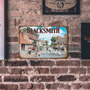 BLACKSMITH Retro Metal Plate Tin Sign Plate for Bar Pub Club Cafe Poster Decor
