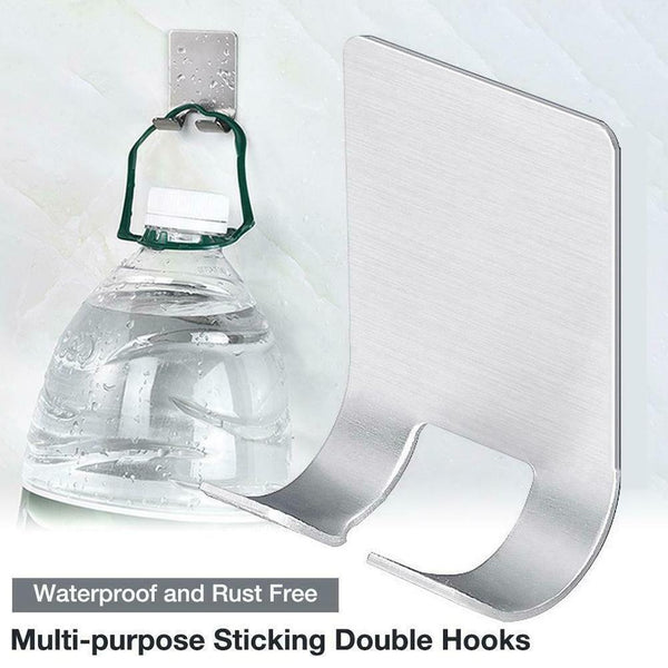 Shaver Shelf Steel Razor Holder Bathroom Razor Rack Hook O2R2 X2H2 V0O6