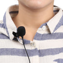 Lavalier Condenser Mic 3.5mm Jack Recording Teaching Clip-On Lapel Microphone