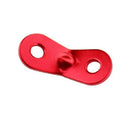 18Tent Wind Rope Buckle Aluminum Alloy Paracord Buckle Camp Equipment Red