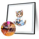5D DIY Diamond Painting Cute Cat Cross Stitch Embroidery Rhinestones Kits 3