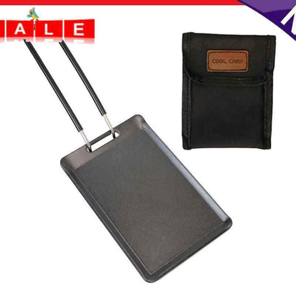 Mini BBQ Grill Pan for Camping Outdoor Picnic Cookware Nonstick Grill Baking Pan