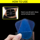 Fitness Gel Patch ABS Muscle Training Stimulator Massager Workout for Men Wom
