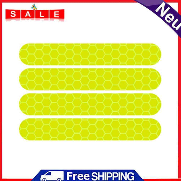 4pcs Electric Scooter Stickers Night Safety Reflective Decals for Ninebot MAX