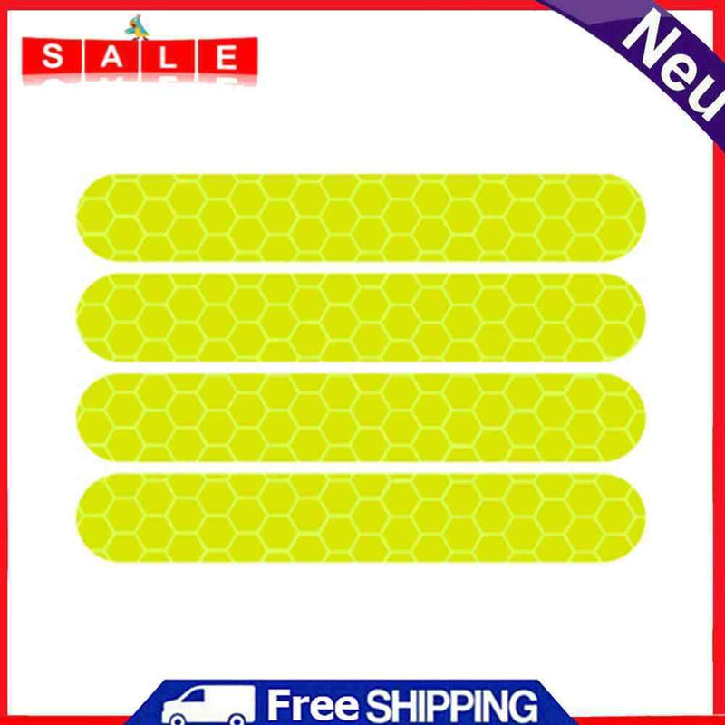 4pcs Electric Scooter Stickers Night Safety Reflective Decals for Ninebot MAX