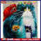 Cute Furry Cats Hand Painted DIY Oil Painting By Numbers Set No Frame 30x40cm