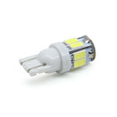 9SMD Light Bulbs Car LED Reading Bulbs License Plate Light Dome Map T10 W5W