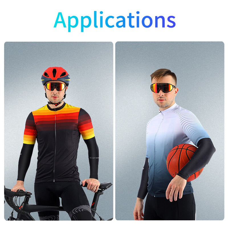 WEST BIKING UV Protection Running Sports Arm Sleeve Breathable Bicycle Arm