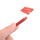 4pcs Aluminum Alloy Door Lock Knobs for Mercedes Benz A B GLA CLA (Red) Newly