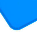 Plastic Non Slip Anti Bacterium Cutting Board Food Chopping Block(Blue)