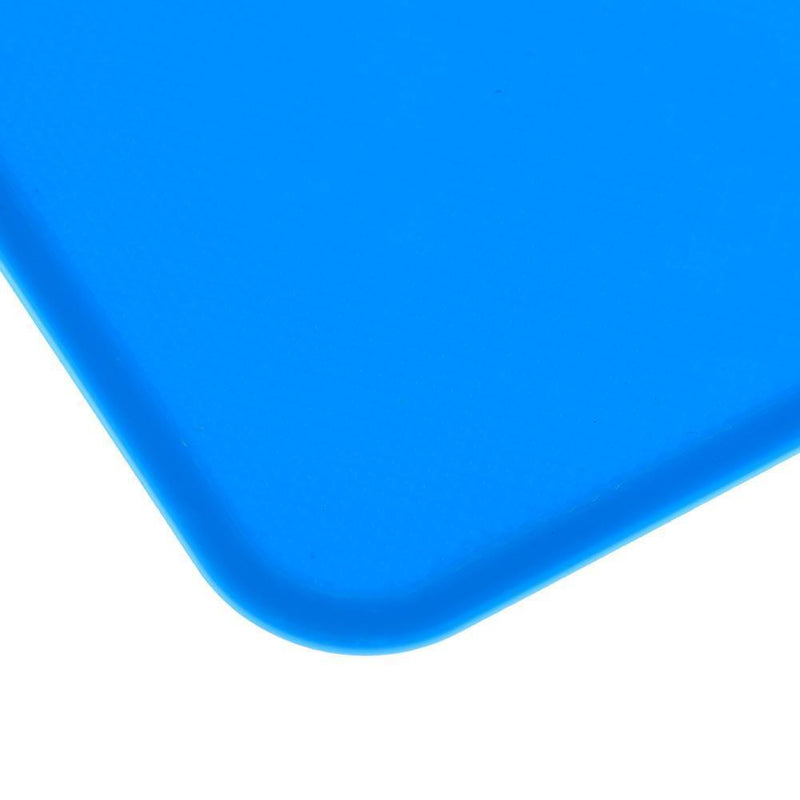 Plastic Non Slip Anti Bacterium Cutting Board Food Chopping Block(Blue)