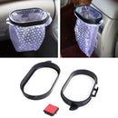 Auto Car Trash Can Bin Rubbish Garbage Holder Organizer V Hanger N3 Bag V2 L3F3