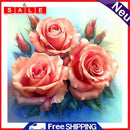 Full Cross Stitch Art Painting 11CT Stamped Flowers Embroidery DIY Wall Ornament