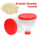 Box Protein Shaker Bottles Protein Powder Funnel Gym Partner Water Bottle