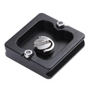 PU40 Quick Release Plate J1 N1 Tripod Ball Head Arca Swiss w/1/4-Inch Screw
