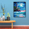 Lighthouse Full Moon 5D DIY Full Square Diamond Painting Digital Coloring M