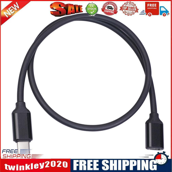 1m USB C Extension Cable Type C Male to Female PD Charging Extender Cord