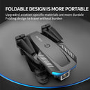 LS/RC F185 Pro 4K HD Single Camera FPV RC Drone with 2 Battery (Black)