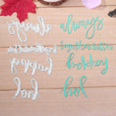 Metal Cutting Die Stencil for DIY Scrapbooking Photo Album Letter (MS-617)-25150