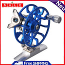 Full Metal with Front Dual Brake Right Hand Fly Fishing Reel Lightweight Raft Ic